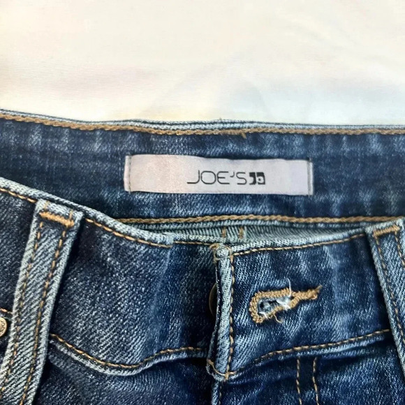 Joe's Jean women Niki distressed mid rise boyfriend ankle size 27 Inglewood wash - Picture 2 of 8